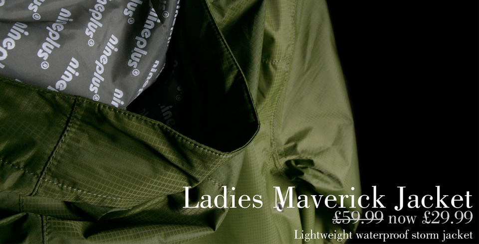 Ladies Nineplus Maverick Waterproof Storm Jacket
