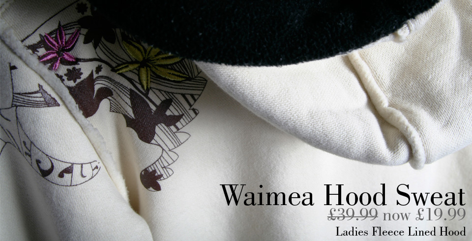 Ladies Wiamea Fleece LIned Hood